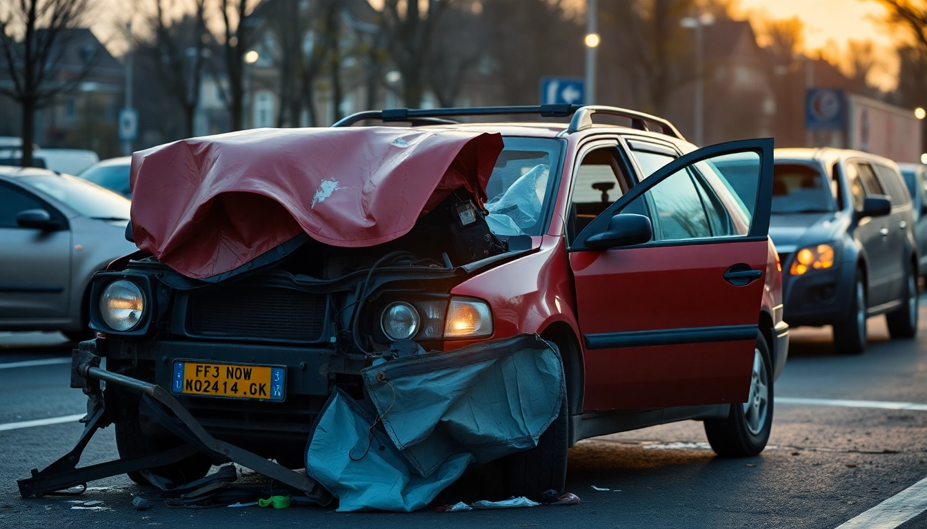 Kfz Gutachter Berlin führt eine Fahrzeugschadenbeurteilung für einen Klienten durch.
