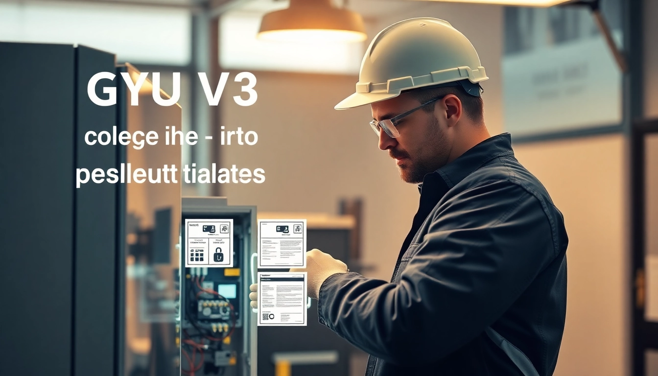 Techniker führt eine DGUV V3 Prüfung durch und checkt die Sicherheit elektrischer Geräte im modernen Büro.