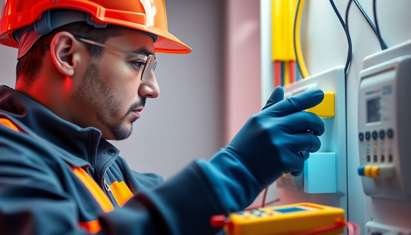 Inspecting portable electrical devices for Prüfung ortsveränderlicher elektrischer Betriebsmittel compliance with safety standards.