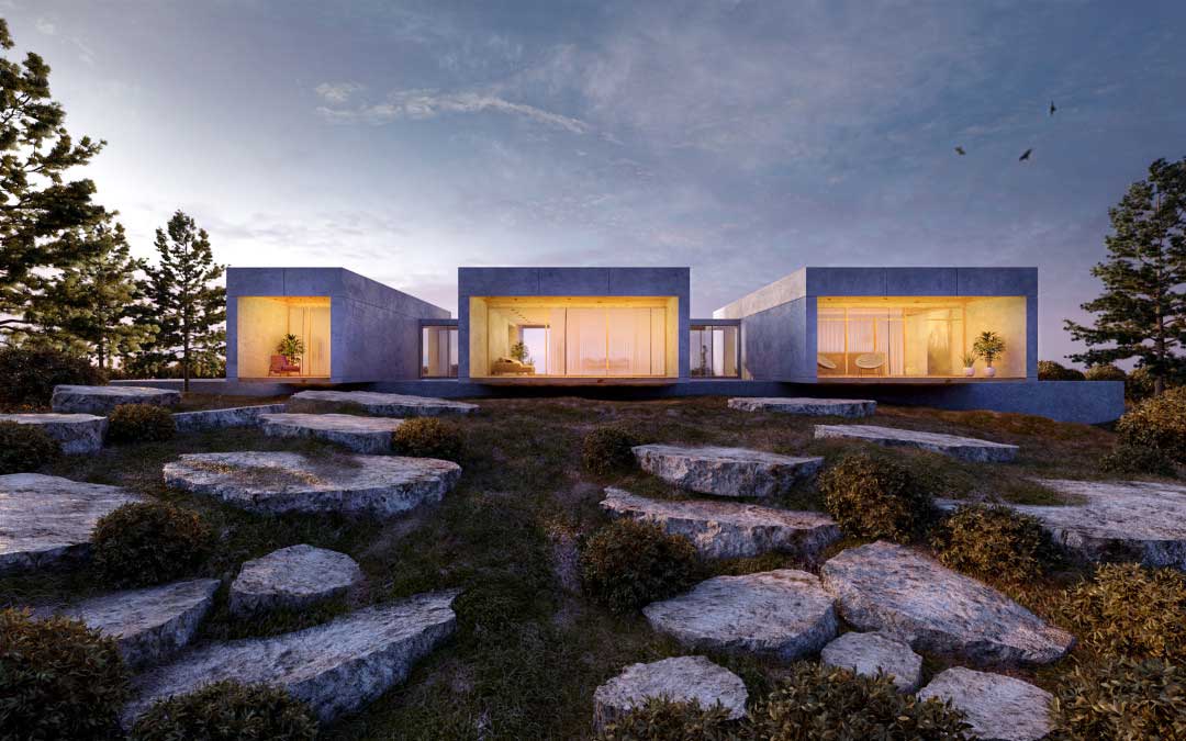 Die Macht von Farben in der Architektur Visualisierung