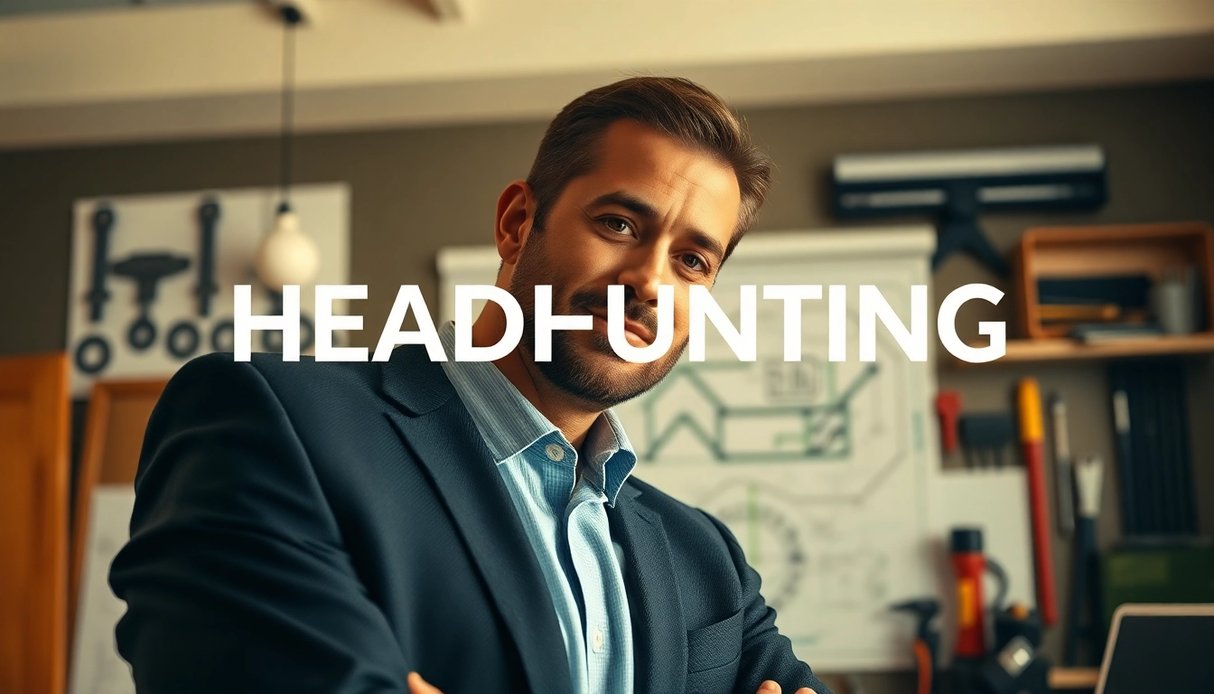 Headhunter Ingenieure interviewt einen Ingenieur in einem modernen Büro.