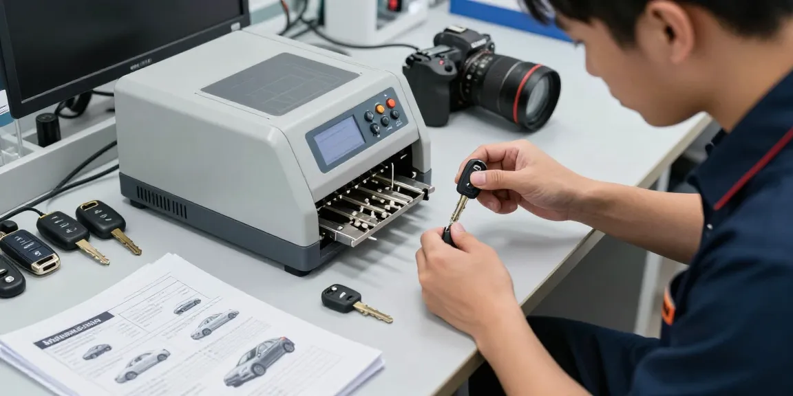 Kompetente Schlüsseltechniker arbeiten an Hyundai Tucson Schlüssel - Hier klicken für Lösungen