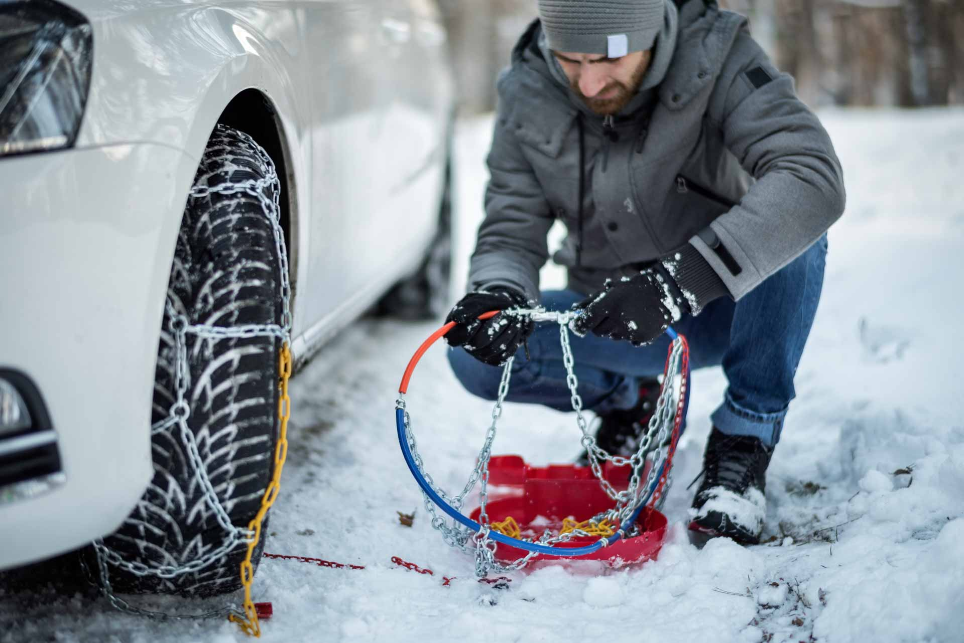 Gesetzliche Vorschriften für Schneeketten kaufen in Europa