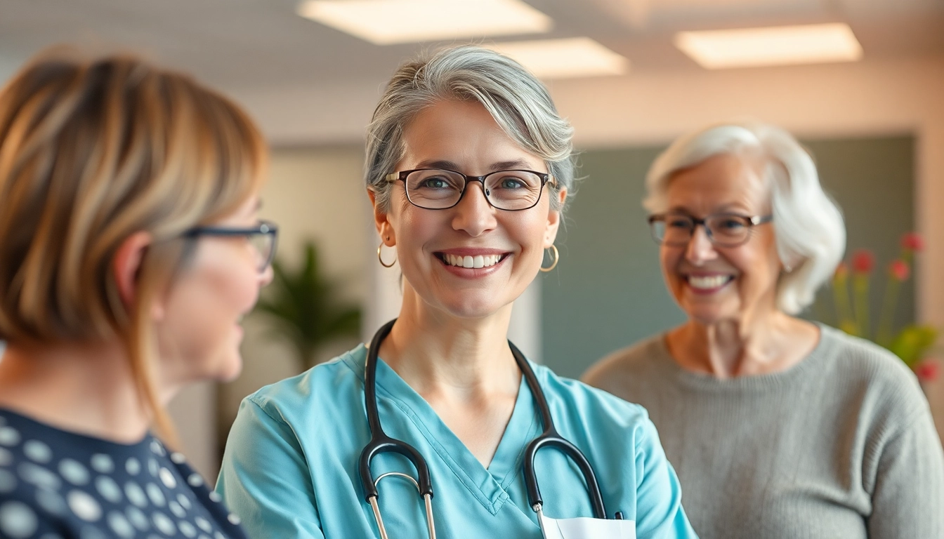 Pflegefachkraft Hameln hilft Patienten in einem modernen Pflegeumfeld mit Empathie und Professionalität.