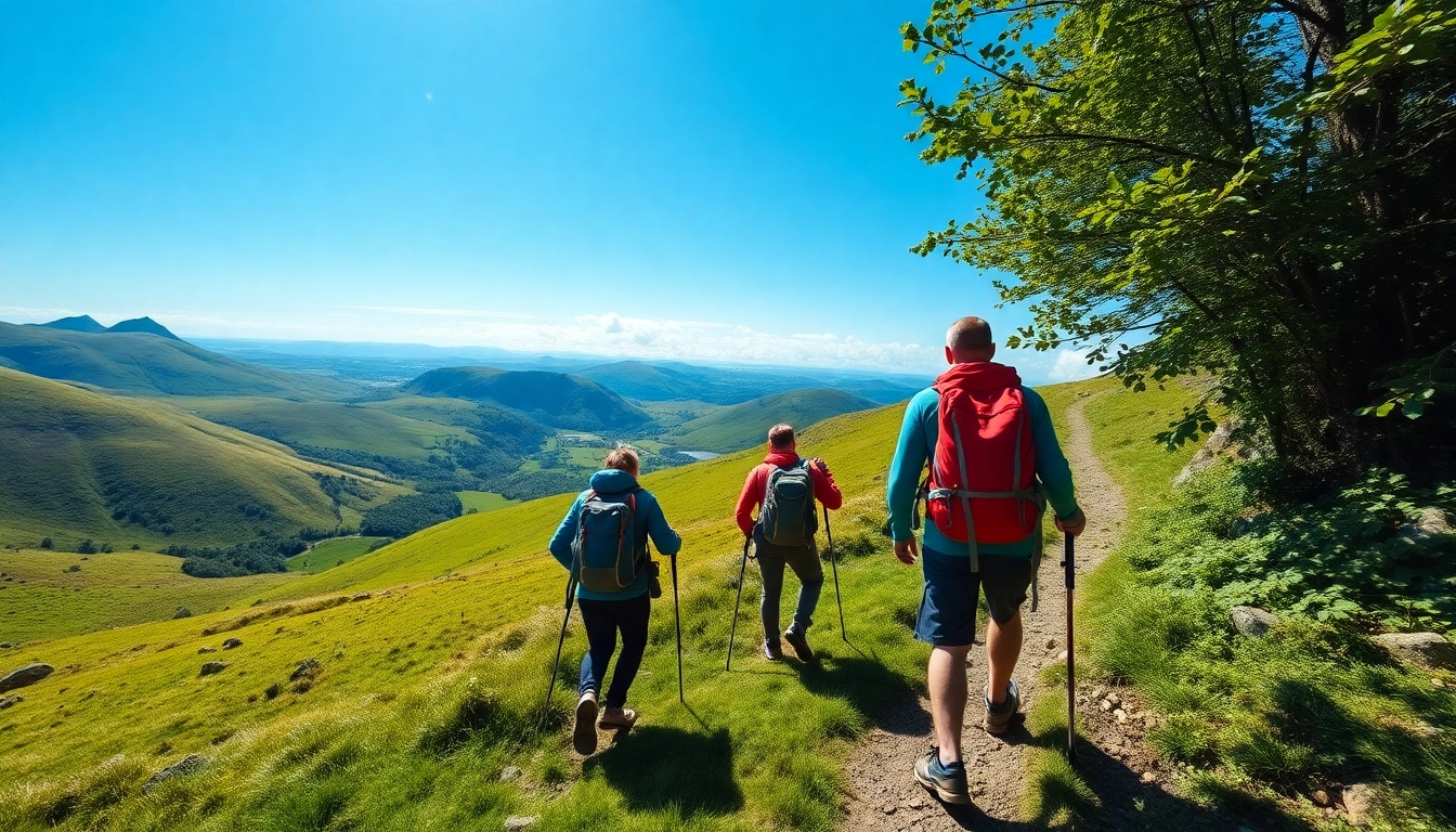 Kerry Way wandern auf malerischen, grünen Wegen in Irland