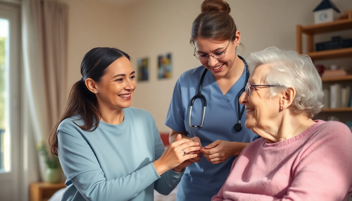 Supporting elderly individuals with professional pflegedienste hameln in a compassionate home setting.