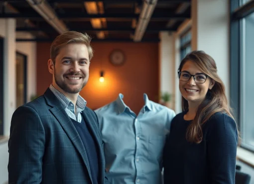 Berater bietet innovative Unternehmensberatung Pflegedienst Lösungen im modernen Büro.