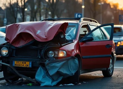 Kfz Gutachter Berlin führt eine Fahrzeugschadenbeurteilung für einen Klienten durch.