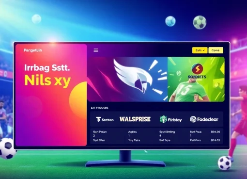 New Wettanbieter showcasing a vibrant sports betting interface with modern features and user-friendly design.