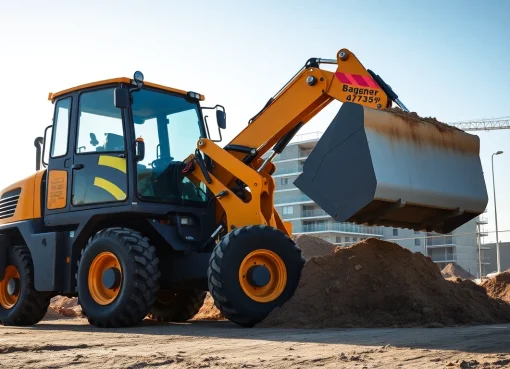 Bagger mieten Celle: Professioneller Bagger bei der Arbeit in Celle