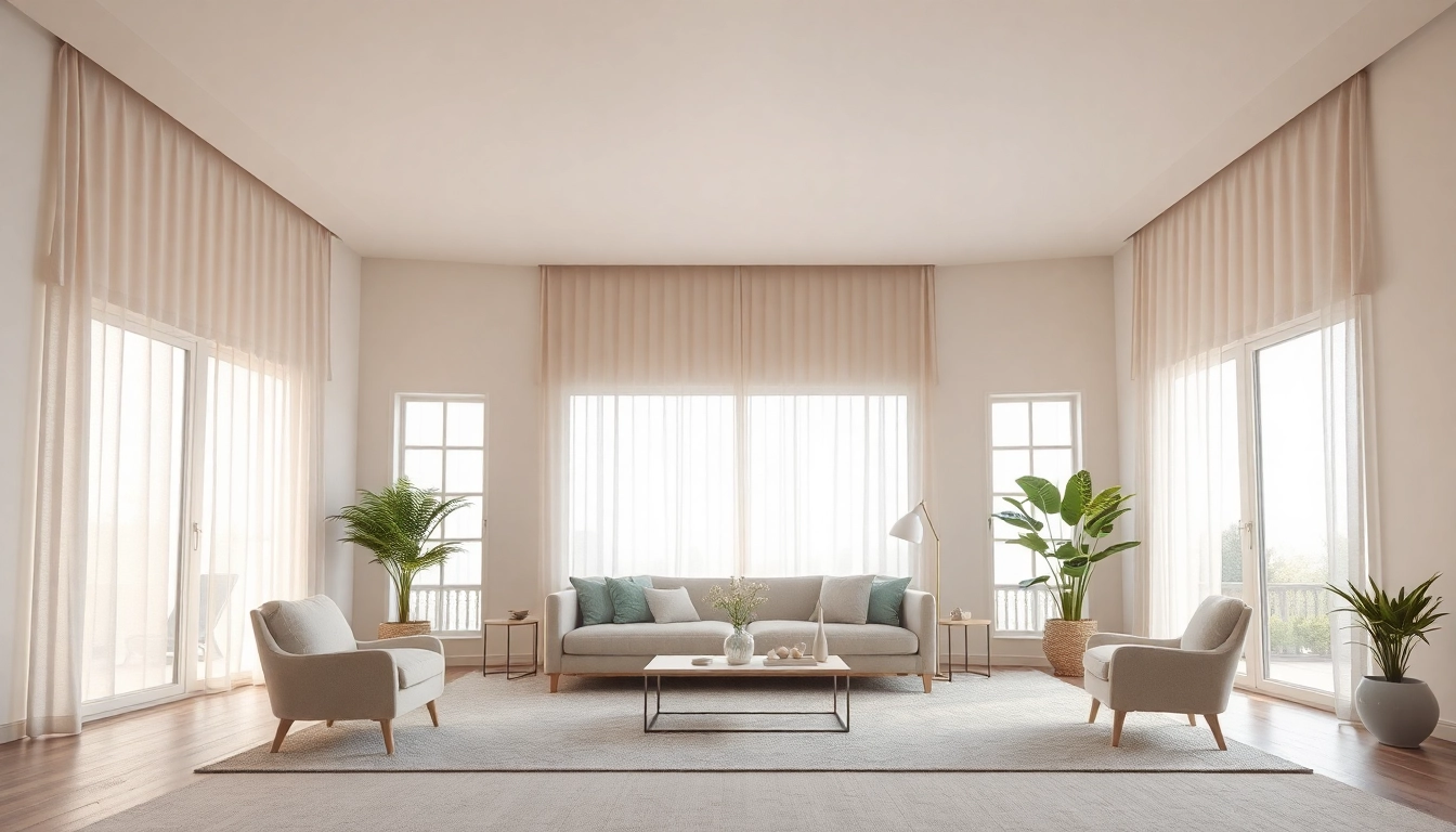 Maßgeschneiderte Plissee auf Maß präsentieren sich elegant in einem modernen Wohnraum.