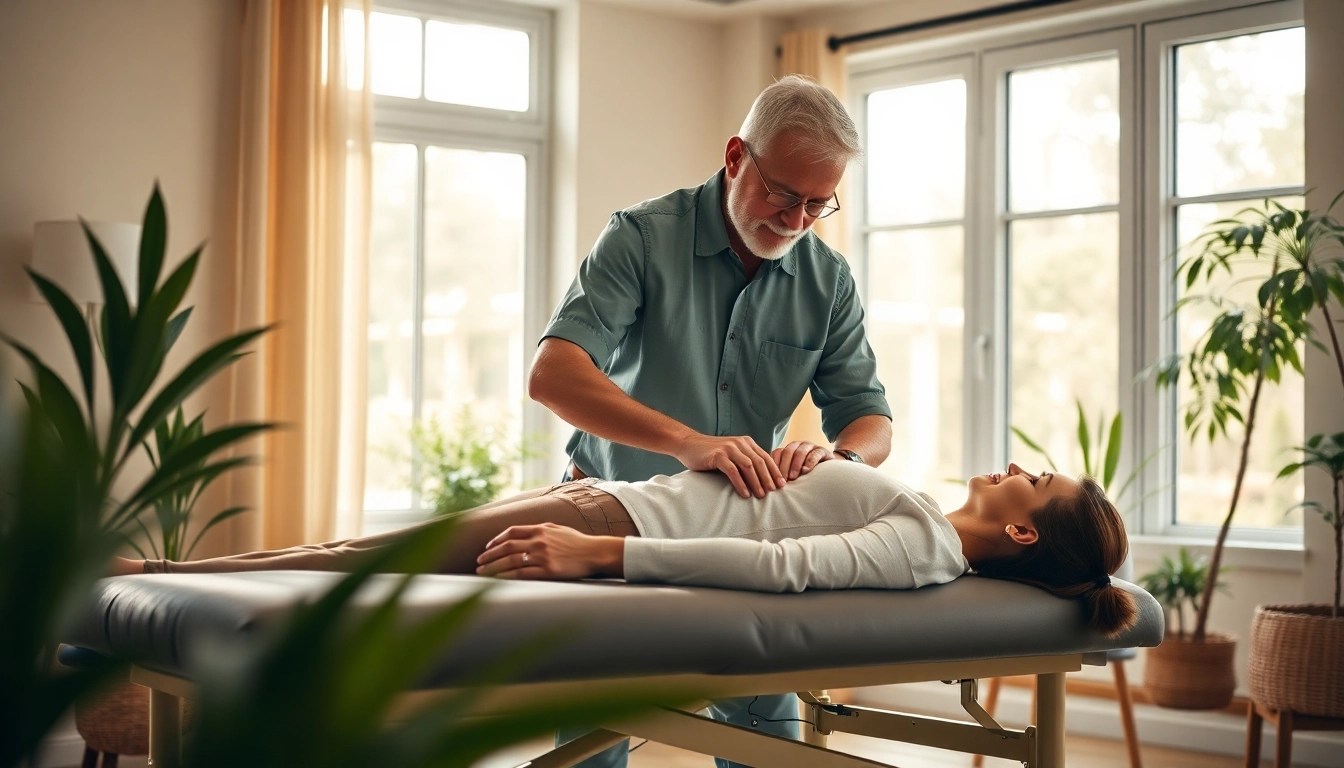 Explore a chiropractor near me providing gentle adjustments in a warm, inviting clinic.