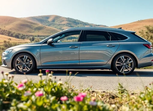 Schutz des Fahrzeugs mit Steinschlagschutzfolie München, die eine klare, glänzende Oberfläche bietet.