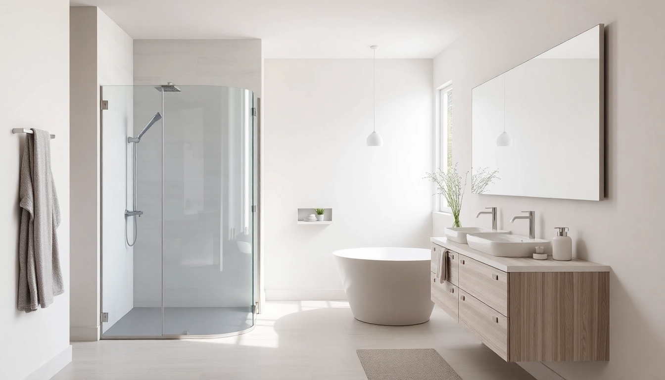 Erleben Sie die elegante Duschkabine von sonni sanitär, die modernes Design und Funktionalität vereint.