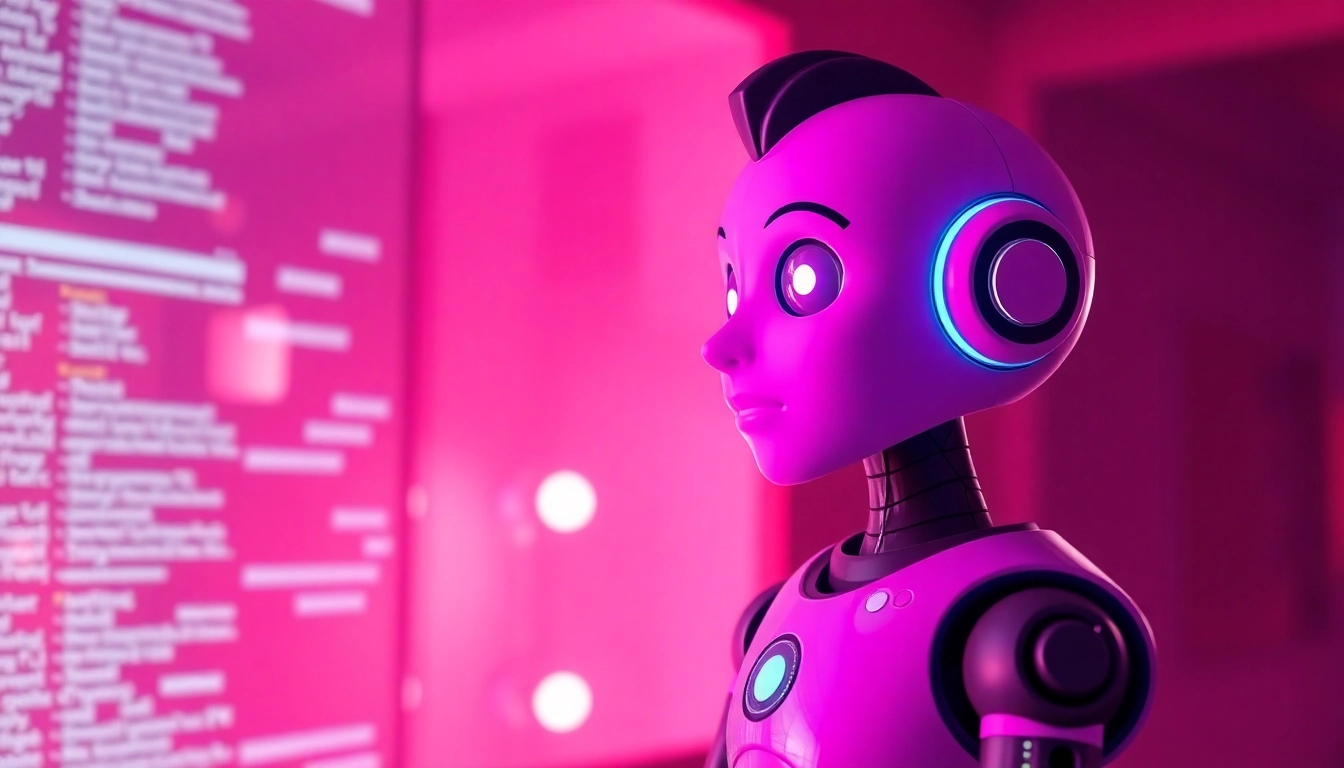 Engaging AI sex chat free interface featuring a virtual chatbot in a flirty conversation.