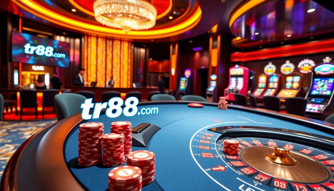 Experience thrilling gameplay at tr88.com with vibrant casino action and engaging players.