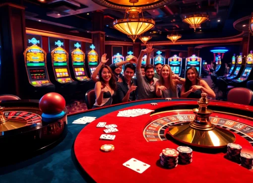 Experience winning thrills on Trang chủ S8 with vibrant casino gaming and festive atmosphere.