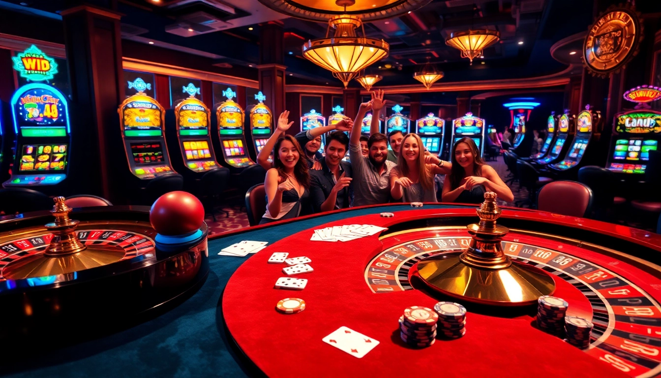 Experience winning thrills on Trang chủ S8 with vibrant casino gaming and festive atmosphere.