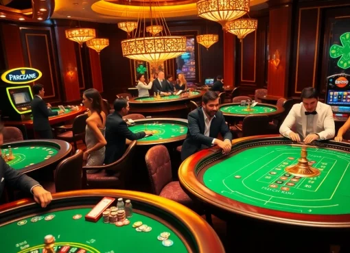 Experience the excitement of high-stakes gaming at rr88 com with vibrant casino tables and engaging players.
