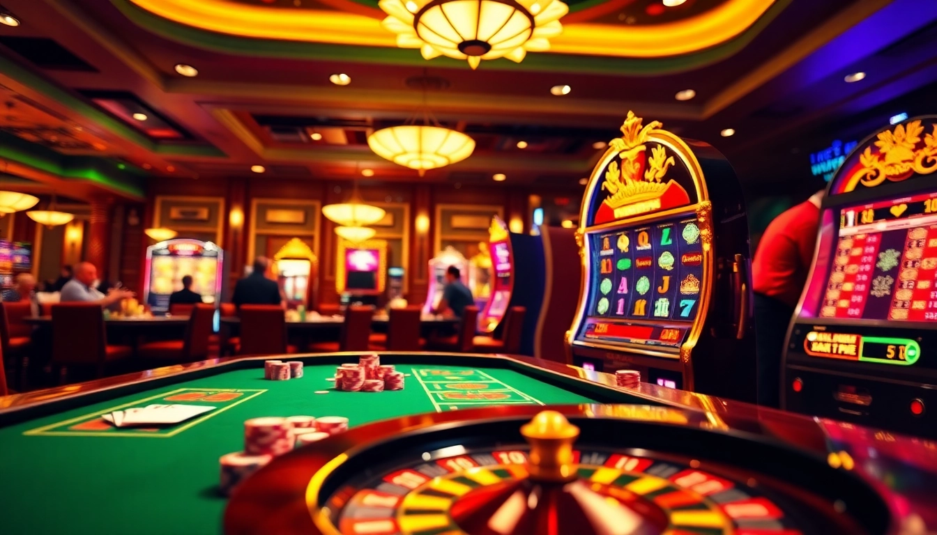 Players enjoying poker at 789club's upscale casino table, experiencing high-stakes excitement.