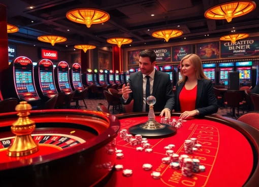 Engaging online gambling experience at https://lode88uk.com/ with vibrant table games and exciting atmosphere.