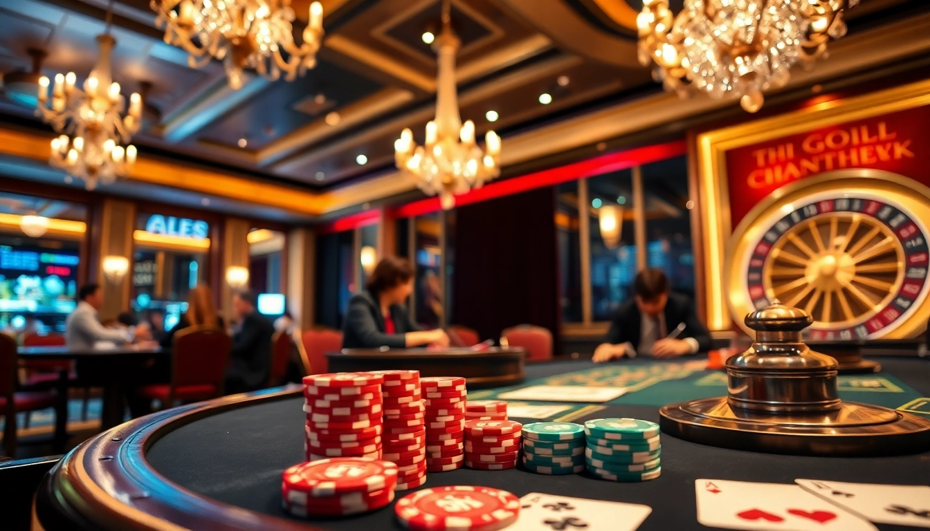 Experience thrilling gameplay at https://siu88.best/ with vibrant poker chips and an elegant casino atmosphere.