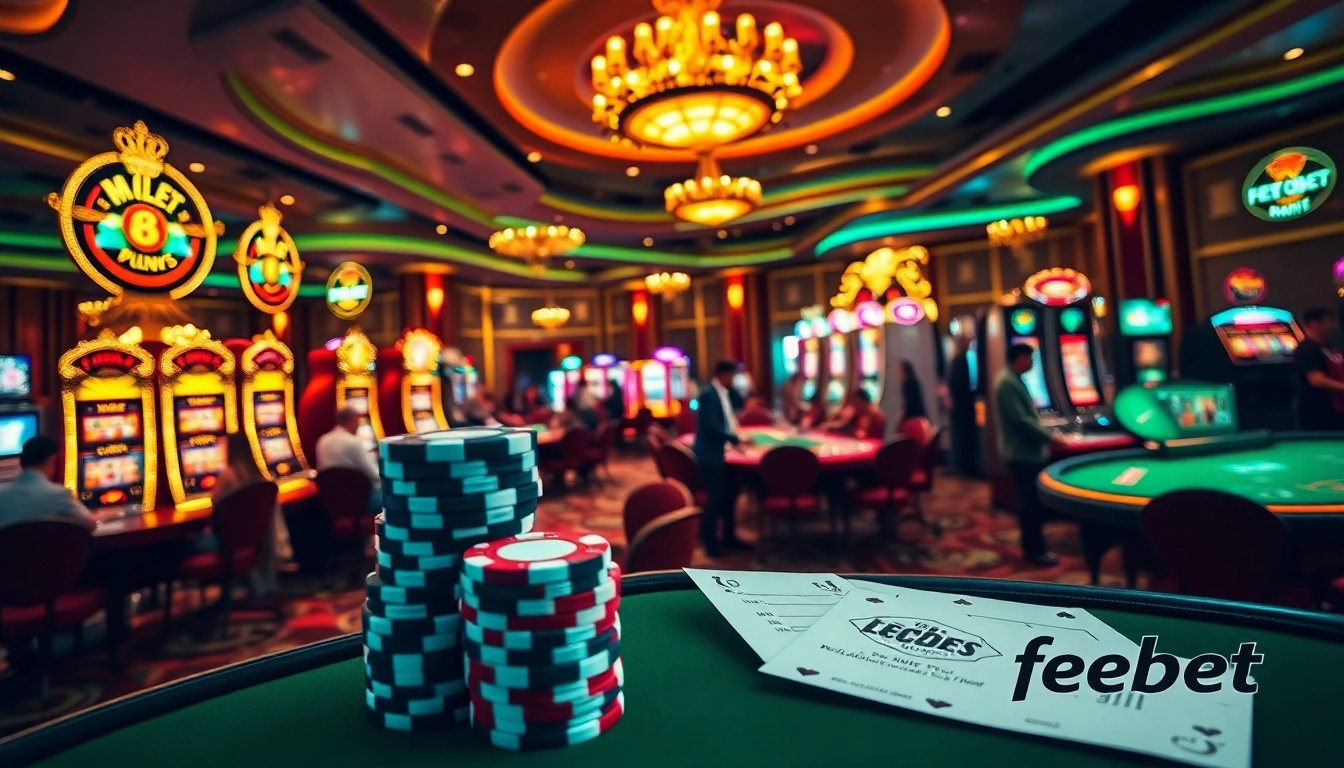 Experience the thrill of gambling at febet with vibrant casino games and professional gameplay.